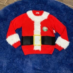 Santa Beer Holster Ugly Christmas Sweater